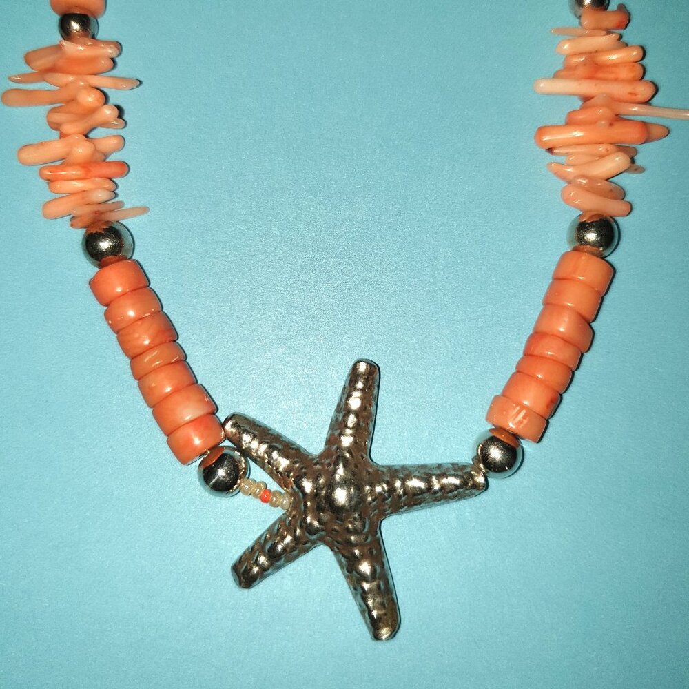 Authentic Native American Angel Skin Coral 925 Sterling Silver Ocean Jewelry Set